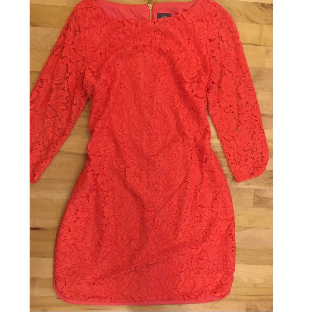 Vince Camuto lace sleeved dress